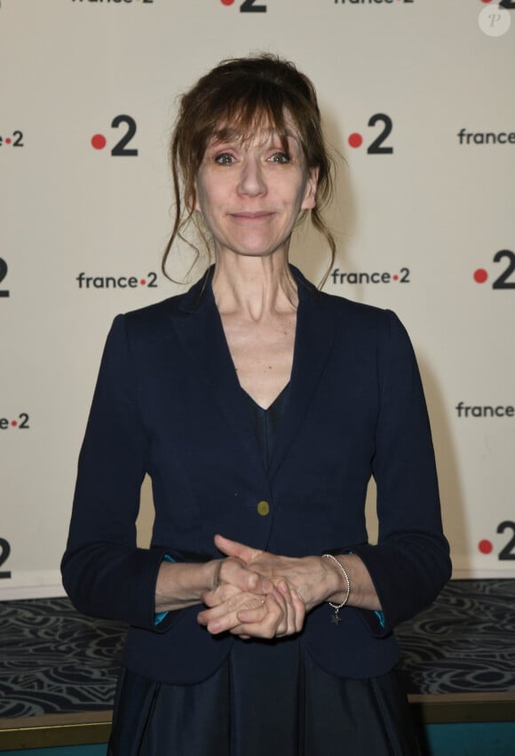 Virginie Lemoine lors de la 31ème cérémonie des Molières 2019 aux Folies Bergère à Paris, France, le 13 mai 2019. © Coadic Guirec/Bestimage