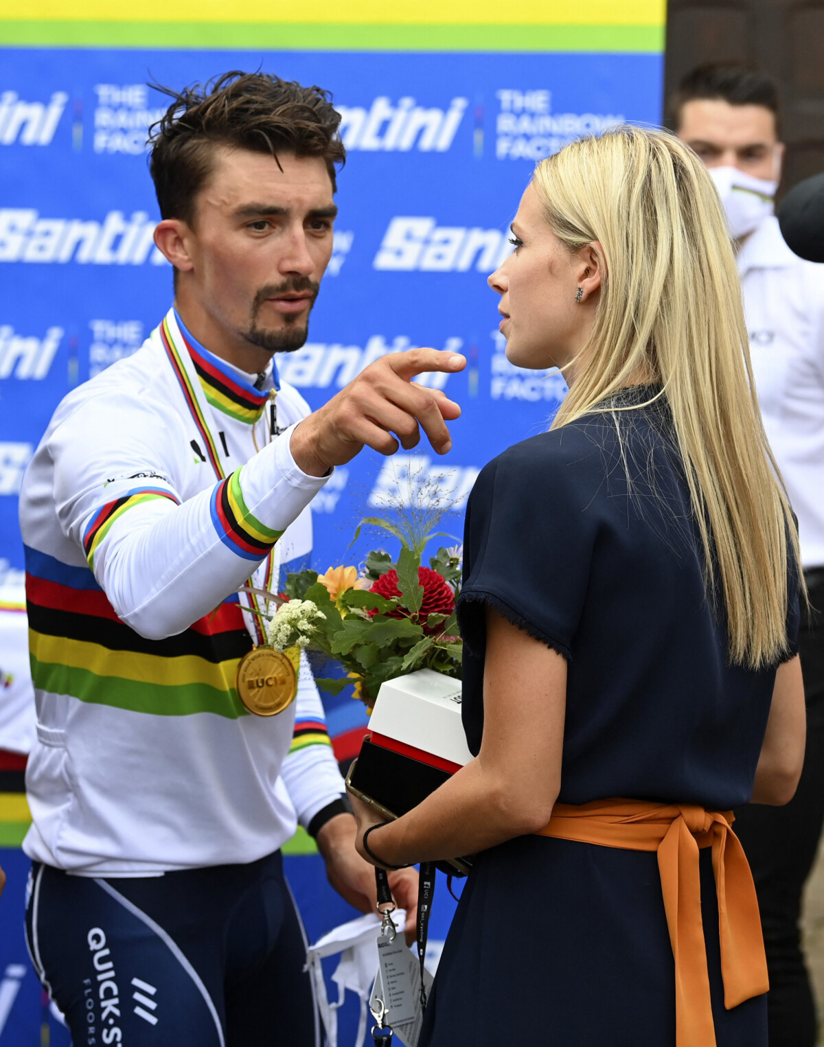 Photo Julian Alaphilippe Et Marion Rousse Ode Purepeople 