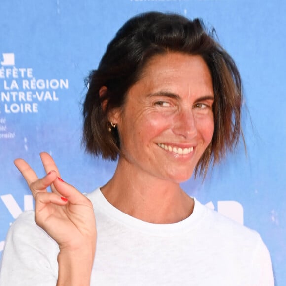 Alessandra Sublet au photocall de la première édition du Festival du Film de Demain au Ciné Lumière à Vierzon, France, le 4 juin 2022. © Coadic Guirec/Bestimage 