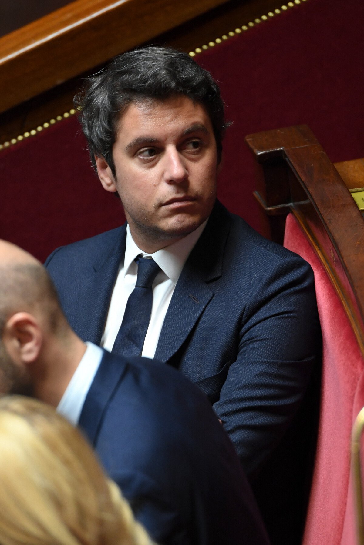 Photo Gabriel Attal S Ance De Questions Au Gouvernement L Assembl E Nationale Paris