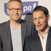 Marc-Olivier Fogiel et Laurent Ruquier