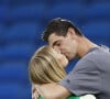 Le mariage de Thibaut Courtois et Mishel Gerzig s'est étalé sur trois jours
Thibaut Courtois et sa fiancée Mishel Gerzig après le match du Real Madrid contre l'UD Almeria au stade Santiago Bernabeu à Madrid le 29 avril 2023. 
