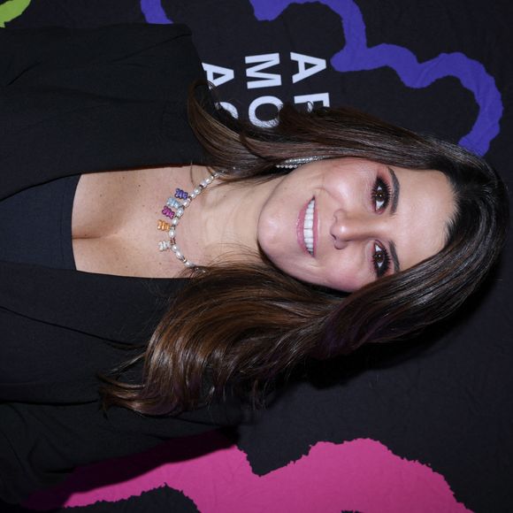 Naissance - Karine Ferri maman pour la 3e fois d'une petite Sasha - Exclusif - Karine Ferri - Dîner des 40 ans du bijoutier "APM Monaco" à l'hôtel Plaza Athénée à Paris, France, le 14 décembre 2022. © Rachid Bellak/Bestimage  No Web pour la Belgique et la Suisse 