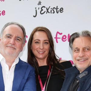 Exclusif - Ludivine Retory, Frédéric Chiche, Stella Dray-Vagner, Philippe Brenot, Florian Ronsain, Sophie Carquain - Photocall de la soirée "Je suis une femme et j'existe" à la Citéco à Paris. Le 28 juin 2023 © Jonathan Rebboah / Panoramic / Bestimage