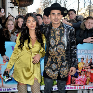 Maeva Ghennam et Greg à l'avant-première de la nouvelle saison de l'émission de télé-réalité "Les Marseillais Asian Tour" au cinéma Gaumont Champs-Elysées à Paris, France, le 13 février 2019. © Veeren/Bestimage