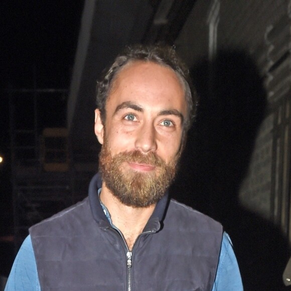 James Middleton est allé rendre visite à sa soeur Pippa et son nouveau-né à l'hôpital St Mary's à Londres, Royaume Uni, le 16 octobre 2018. 