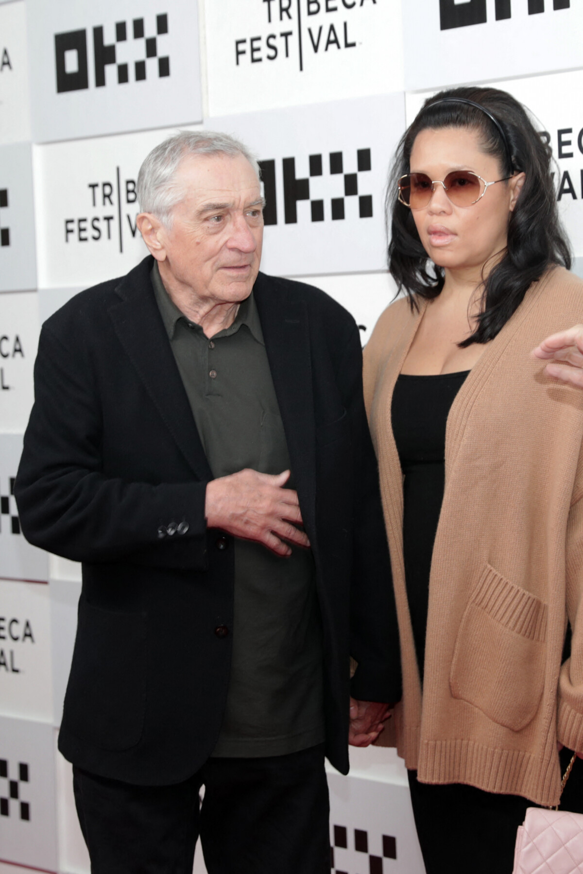Photo Robert de Niro et Tiffany Chen au Tribeca Film Festival. New