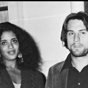 Archives - Robert de Niro et sa femme Diahnne Abbot à Paris en 1982.