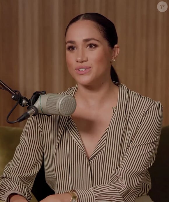 C'était le 4 juillet dernier, et non loin de son foyer de Montecito, le clan a fait crépiter les flashs des photographes.
Meghan Markle, duchesse de Sussex, enregistre des podcasts pour Spotify. Mais depuis le 15 juin 20023, Spotify a annoncé mettre fin au contrat passé avec le prince Harry et Meghan Markle.