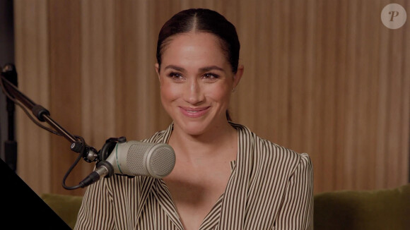 C'est une sortie qui n'est pas passée inaperçue comme chacune des sorties d'Harry et Meghan Markle. 
Meghan Markle, duchesse de Sussex, enregistre des podcasts pour Spotify. Mais depuis le 15 juin 20023, Spotify a annoncé mettre fin au contrat passé avec le prince Harry et Meghan Markle.