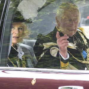 Charles III et Camilla le 5 juillet 2023 pour le couronnement du roi en Ecosse