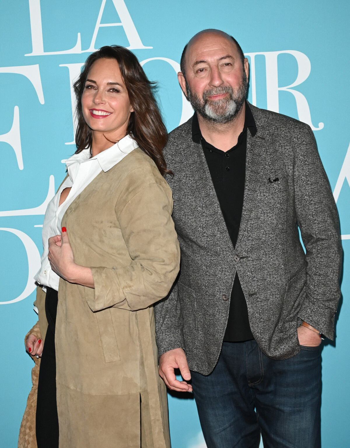 Photo : Kad Merad et sa femme Julia Vignali - Avant-première du film 