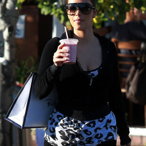 Kim Kardashian en janvier 2012, à Los Angeles.