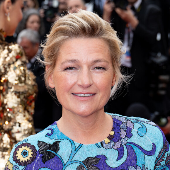 Anne-Elisabeth Lemoine - Montée des marches du film " Killers of the flower moon " lors du Festival International du Film de Cannes, au Palais des Festivals à Cannes. © Jacovides-Moreau / Bestimage 