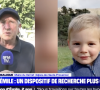 Le petit garçon a disparu depuis samedi après-midi. 
Capture d'écran du reportage de BFMTV sur la disparition d'Emile, 2 ans et demi, et la poursuite des recherches, plus ciblées désormais