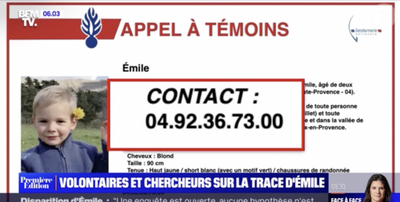 Toutes les maisons du village ont été fouillées.
Capture d'écran du reportage de BFMTV sur la disparition d'Emile, 2 ans et demi, et la poursuite des recherches, plus ciblées désormais