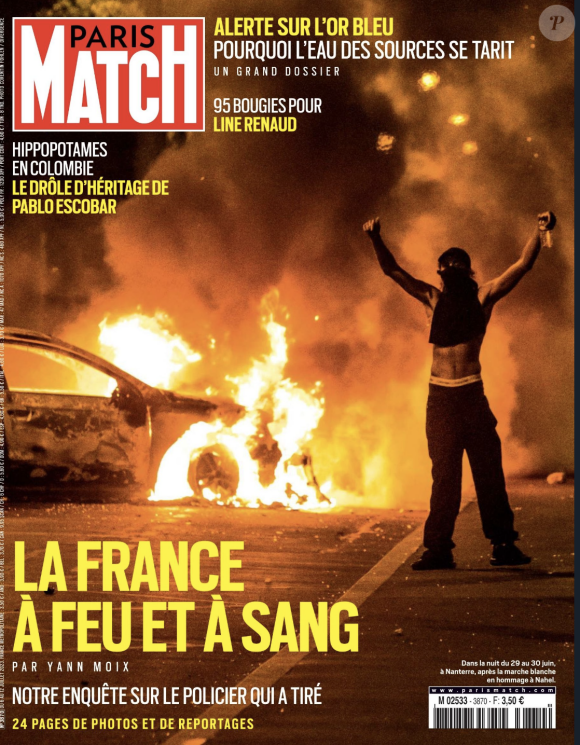 La Une de "Paris Match"