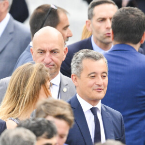 D'autres membres du gouvernement étaient présents comme Elisabeth Borne évidemment, ou encore Gérald Darmanin
Gérald Darmanin - Ministre de l'Intérieur lors de la cérémonie du 143ème défilé militaire du 14 juillet, jour de la Fête Nationale, sur les Champs-Elysées et la place de la Concorde, à Paris, France, le 14 juillet 2023. © Jean-Baptiste Autissier/Panoramic/Bestimage