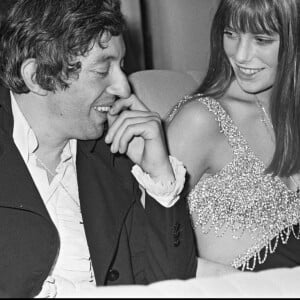 Jane Birking et Serge Gainsbourg en 1968.