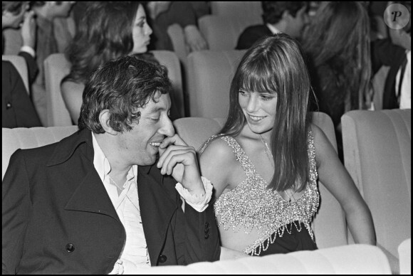 Jane Birking et Serge Gainsbourg en 1968.