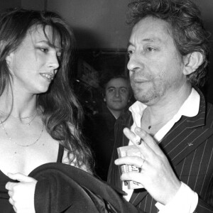 Jane Birking et Serge Gainsbourg en 1980.