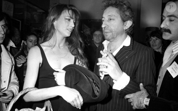 Jane Birking et Serge Gainsbourg en 1980.