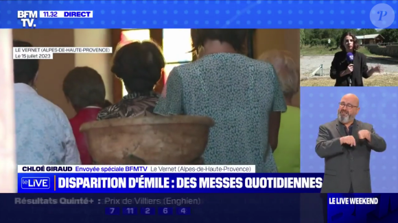 Le petit Emile, 2 ans, a diparu il y a un peu plus d'une semaine dans le Vernet. ©BFMTV