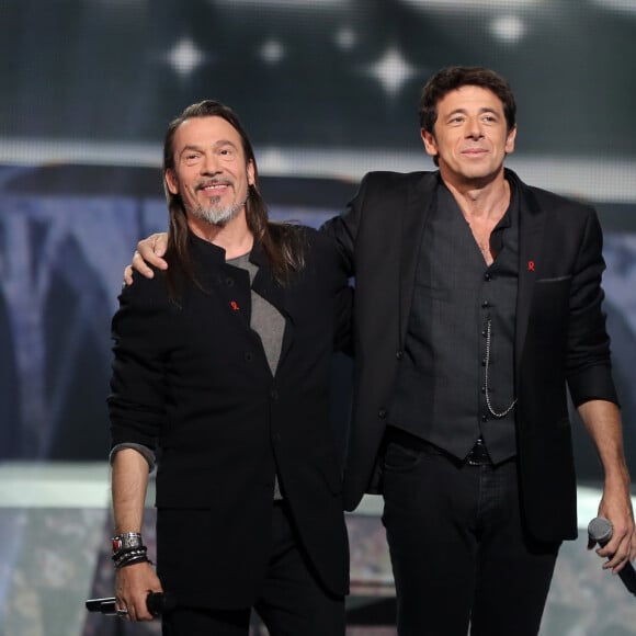 "À tous les castings, il en restait deux, c'était Patrick Bruel et moi"
Exclusif - Florent Pagny et Patrick Bruel - Enregistrement de l'émission "Alors on chante" au palais des sports à Paris, qui sera diffusée le 28 novembre 2014 en Prime Time sur TF1, à l'occasion des 20 ans du Sidaction et de la sortie de l'album "Kiss & Love"