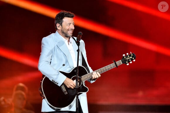 Exclusif - Patrick Bruel - Enregistrement de l'émission "La chanson de l'année" dans les Arènes de Nîmes, présentée par N.Aliagas et diffusée le 17 juin sur TF1 © Bruno Bebert-Christophe Clovis / Bestimage 