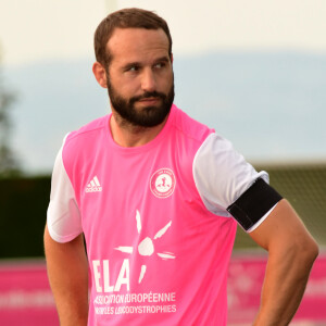 Frédéric Michalak - Le match de foot caritatif de l'association ELA à l'occasion du tournoi de golf Evian Championship à Evian le 26 juillet 2019. © Romain Doucelin / Bestimage