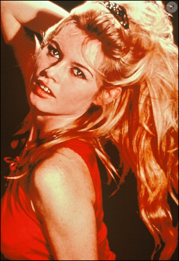 L'actrice Brigitte Bardot dans le film Liz Hurley.