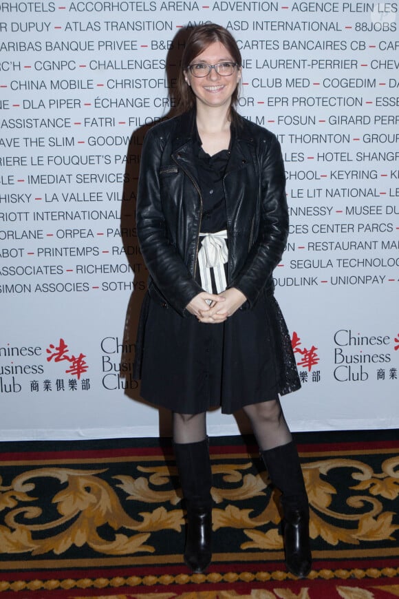 Aurore Bergé (LREM) lors du photocall du déjeuner du Chinese Business Club à l'hôtel Intercontinentale à Paris le 13 février 2019. © CVS / Bestimage 