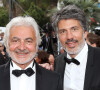 Alors qu'ils étaient dans leur maison, quatre individus se sont introduits à leur domicile.
Franck Provost et son fils Fabien Provost - Montée des marches du film "Dheepan" lors du 68 ème Festival International du Film de Cannes, à Cannes le 21 mai 2015. 