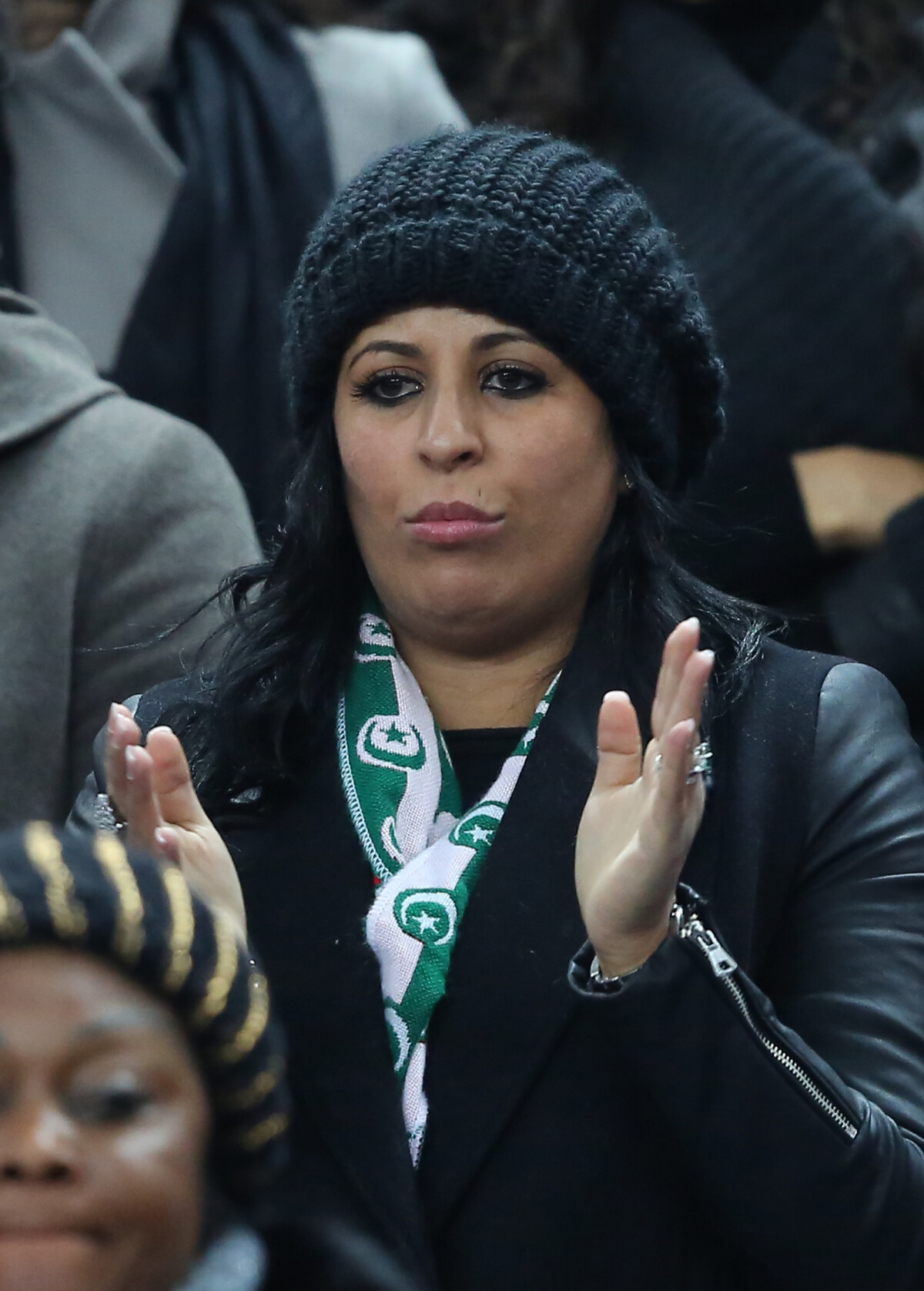 Photo : Wahiba Ribery (femme de Franck Ribery) - People asssitent a la ...