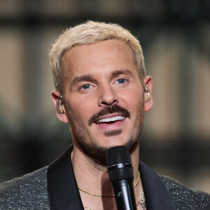 Exclusif - M.Pokora - Enregistrement de l'émission "Les 50 ans du Disco, les stars chantent pour le Sidaction" au Dôme de Paris, France, le 15 mars 2023, diffusée le 25 mars sur France 2. © Guirec-Moreau/Bestimage 