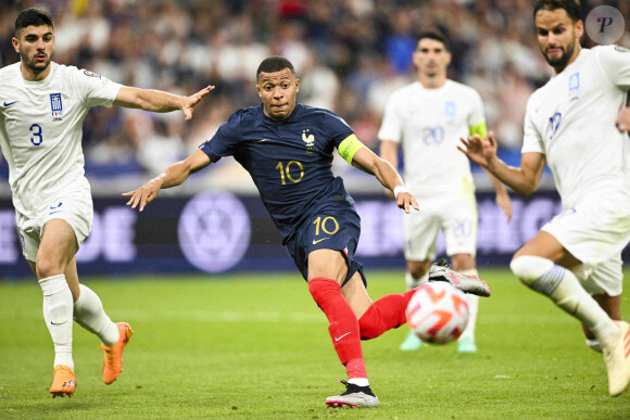 MBAPPE Kylian (FRA) - Match de qualifications de l'Euro2024 "France - Grèce (1-0)" au stade de France, le 19 juin 2023. 