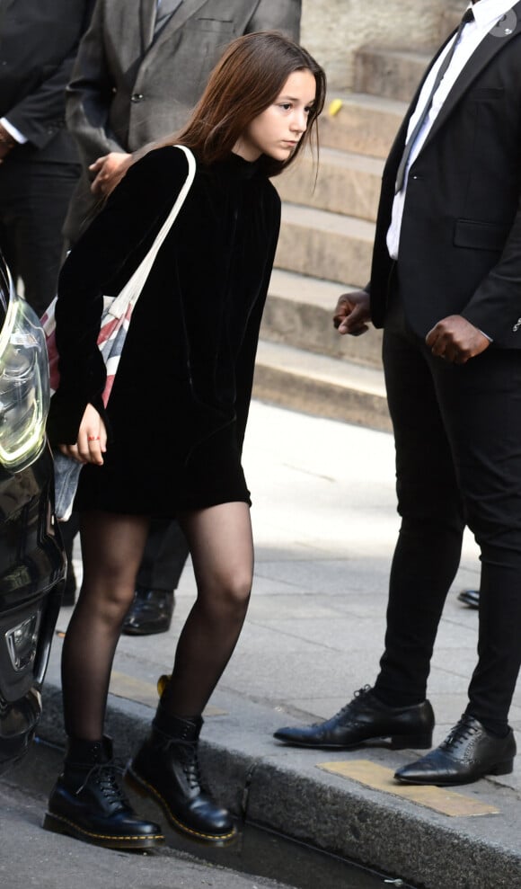 Jo Attal - Arrivées des célébrités aux obsèques de Jane Birkin en l'église Saint-Roch à Paris. Le 24 juillet 2023 © Jacovides-KD Niko / Bestimage 