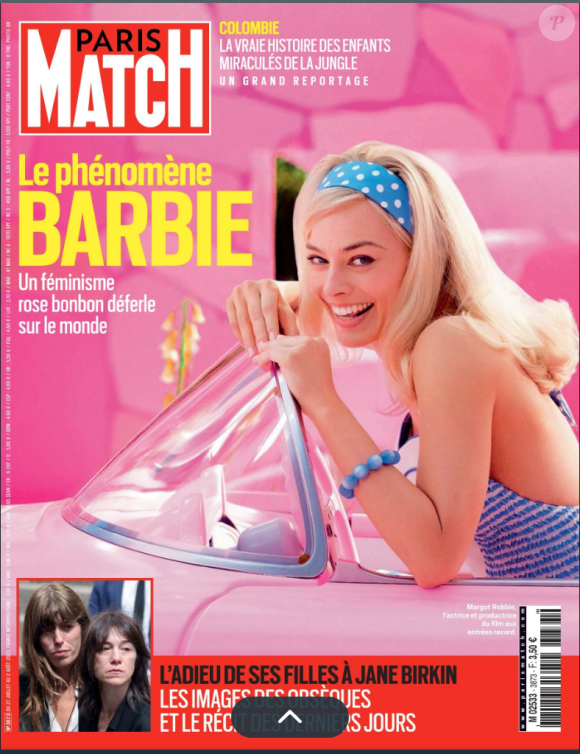 Couverture du magazine Paris Match paru le jeudi 27 juillet 2023.