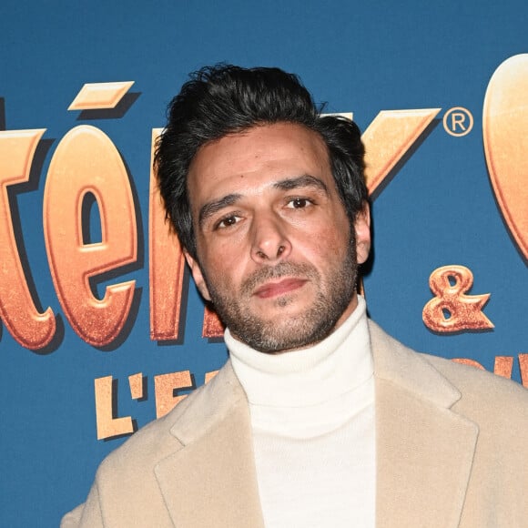 Exclusif - Maxime Nouchy, dit Yodelice - Soirée de la première du film Astérix et Obélix "L'Empire du Milieu" au Club Haussmann à Paris le 15 janvier 2023. © Coadic Guirec/Bestimage  Exclusive - For Germany call for price - Evening of the premiere of the film Asterix and Obelix "The Middle Empire" at the Club Haussmann in Paris on January 15, 2023. No Web - Belgique et Suisse 