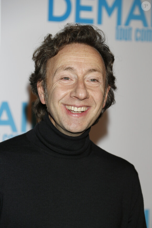 Stéphane Bern lors de l'avant-première du film "Demain tout commence" au Grand Rex à Paris le 28 novembre 2016.