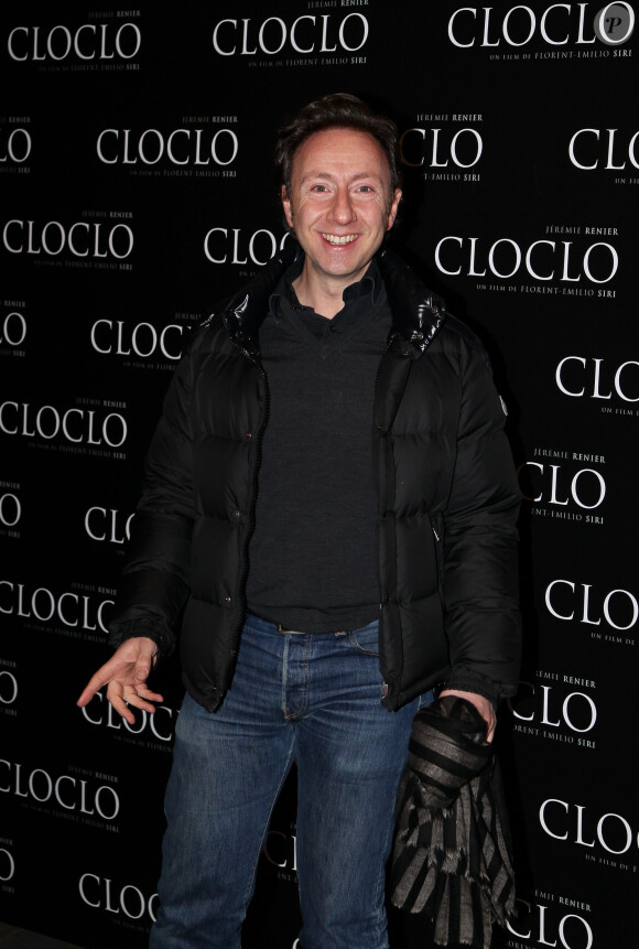 Stéphane Bern - Paris, le 5 février 2012, avant-première du Film Cloclo au cinéma Gaumont Marignan.