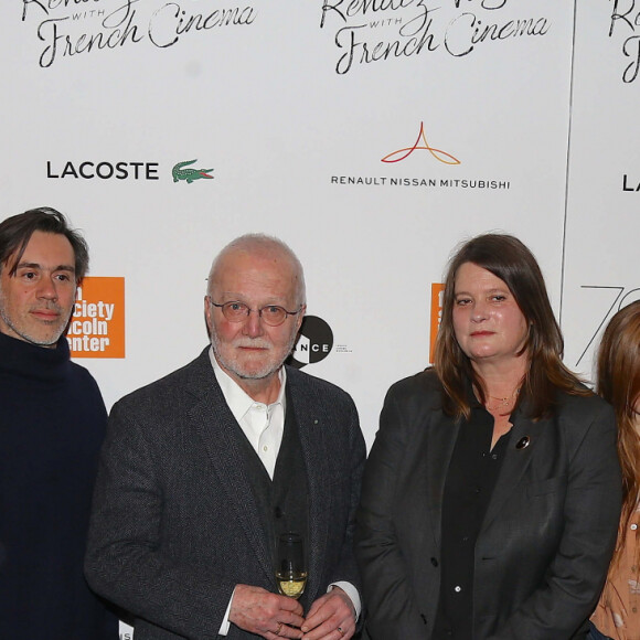 Pierre Salvadori, Mikhaël Hers, Emmanuel Mouret, Russell Banks, Sophie Fillières, Agathe Bonitzer, Hélène Fillieres et Pio Marmaï - 24e Rendez Vous with French Cinema (UNIFRANCE) au théâtre The Walter Reade à New York, le 1er mars 2019. © Dessalles-Guerin/Bestimage