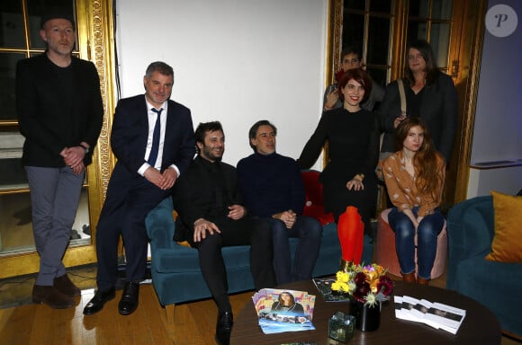 Sophie Filières venait de terminer son 7e et ultime film intitulé Ma vie, ma gueule.
Mikhaël Hers, Pierre Salvadori, Pio Marmai, Emmanuel Mouret, Eva Husson, Agathe Bonitzer, Emmanuel Mouret et Sophie Fillières - 24e Rendez Vous with French Cinema (UNIFRANCE) au théâtre The Walter Reade à New York, le 1er mars 2019. © Dessalles-Guerin/Bestimage