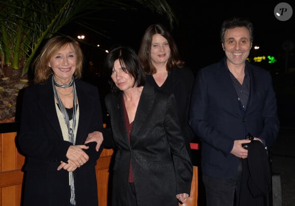Marie-Anne Chazel, Catherine Breillat, Sophie Fillières et Gilbert Melki - Soirée de clôture des documentaires et ouverture de la fiction lors du festival 2 Valenciennes Cinéma 2014, le 19 mars 2014.