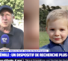 Les enquêteurs ont repris leurs recherches le lundi 31 juillet
Image du petit Emile sur BFMTV.