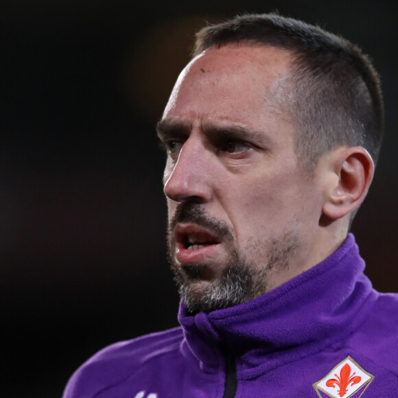 Franck Ribery à l'entrainement avant le match Turin Vs Fiorentina le 29 janvier 2021