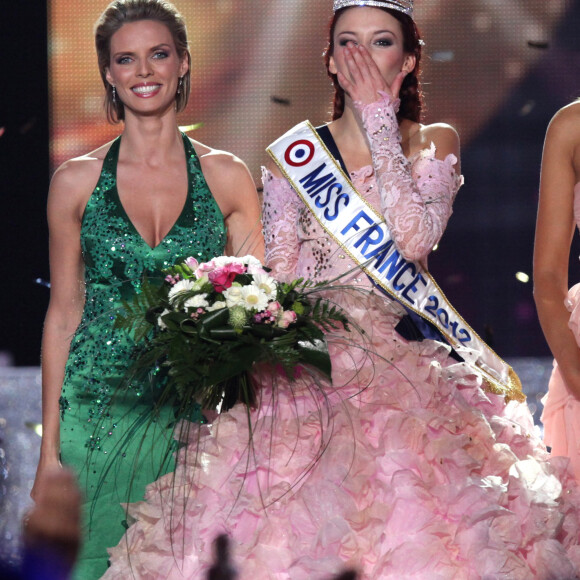 Delphine Wespiser, Miss Alsace, devient la nouvelle Miss France - Cérémonie des Miss France 2012 qui s'est tenue à Brest.