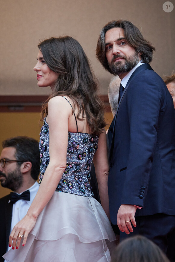 Charlotte Casiraghi et Dimitri Rassam - Montée des marches du film " Killers of the flower moon " lors du 76ème Festival International du Film de Cannes, au Palais des Festivals à Cannes. Le 20 mai 2023 © Jacovides-Moreau / Bestimage 