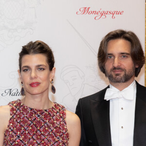 Charlotte Casiraghi et Dimitri Rassam - Arrivées à la soirée de gala de la Fête Nationale Monégasque au Grimaldi Forum le 19 novembre 2022. © Olivier Huitel / Pool Monaco / Bestimage 