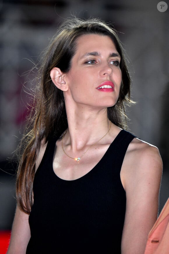 Charlotte Casiraghi lors de la seconde soirée de la 17ème édition du Longines Global Champions Tour à Monaco, le 30 juin 2023 sur le port de Monaco, pour le Longines Global Champions, c'est le binôme composé par Patrick Stuhlmeyer et Christian Kukuk, qui ont remporté la compétition en deux manches, suivi par Ioli Mytilineou et Harrie Smolders et Jérome Guery et Shane Breen. © Bruno Bebert/Bestimage 